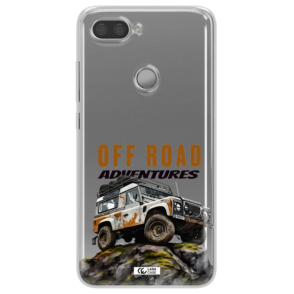 A Car With Rust On Top Xiaomi Mi 8 Lite Clear Tpu Case