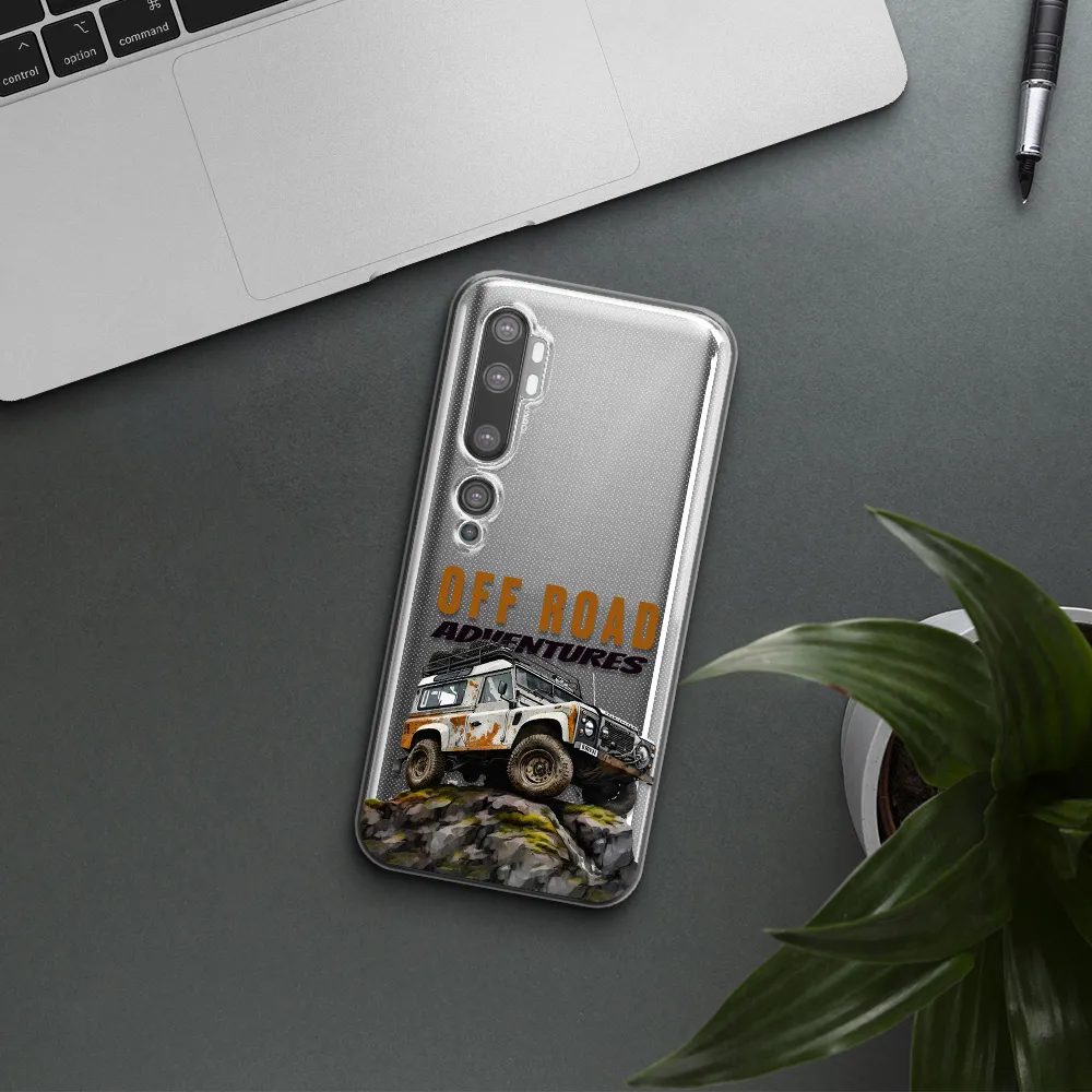 A Car With Rust On Top Xiaomi Mi Note 10 Clear Tpu Case