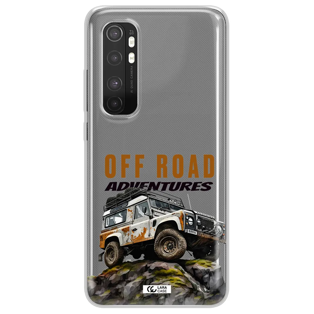 A Car With Rust On Top Xiaomi Mi Note 10 Lite Clear Tpu Case