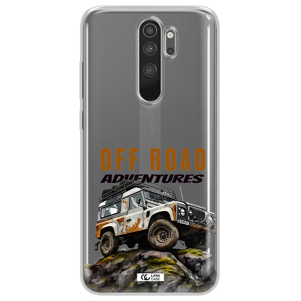 A Car With Rust On Top Xiaomi Note 8 Pro Clear Tpu Case