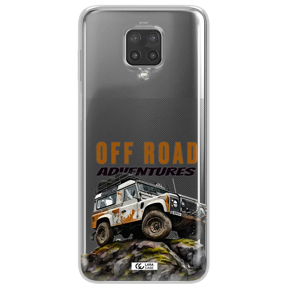A Car With Rust On Top Xiaomi Note 9 Pro Clear Tpu Case