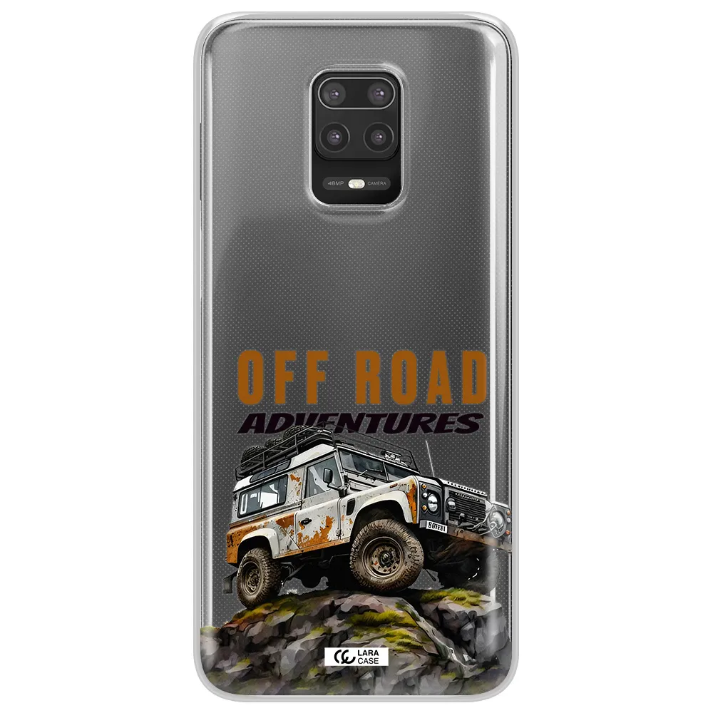 A Car With Rust On Top Xiaomi Note 9S Clear Tpu Case