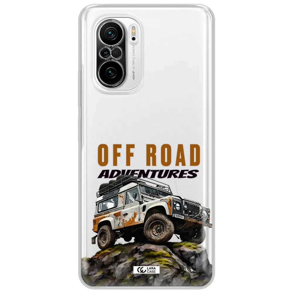 A Car With Rust On Top Xiaomi Poco F3 Clear Tpu Case
