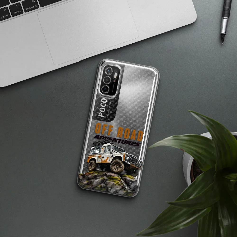 A Car With Rust On Top Xiaomi Poco M4 Pro 5G Clear Tpu Case