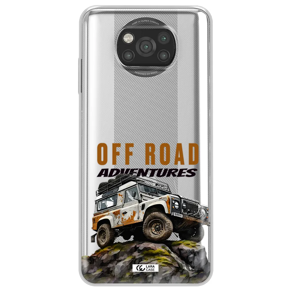 A Car With Rust On Top Xiaomi Poco X3 Clear Tpu Case