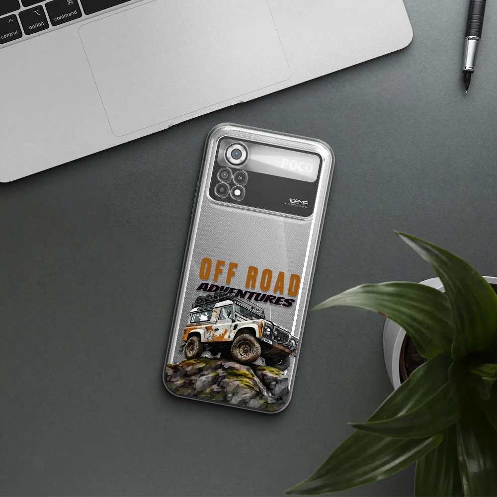 A Car With Rust On Top Xiaomi Poco X4 Pro Clear Tpu Case