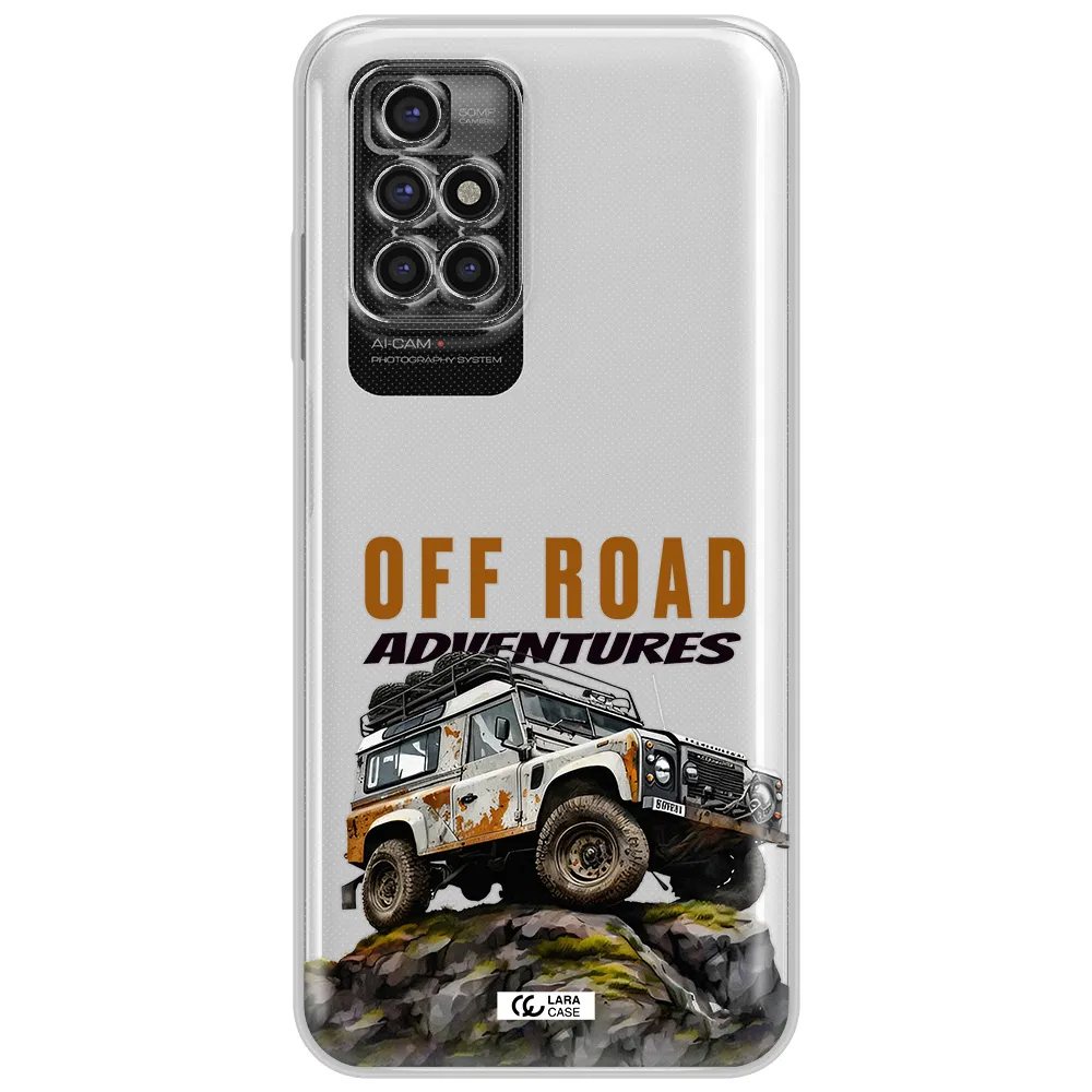 A Car With Rust On Top Xiaomi Redmi 10 Clear Tpu Case