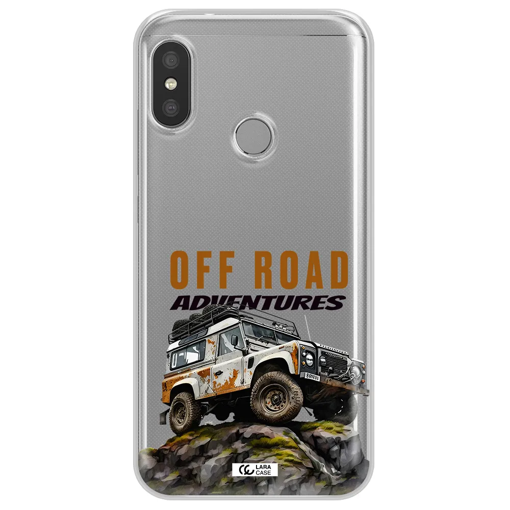 A Car With Rust On Top Xiaomi Redmi 6 Pro Clear Tpu Case