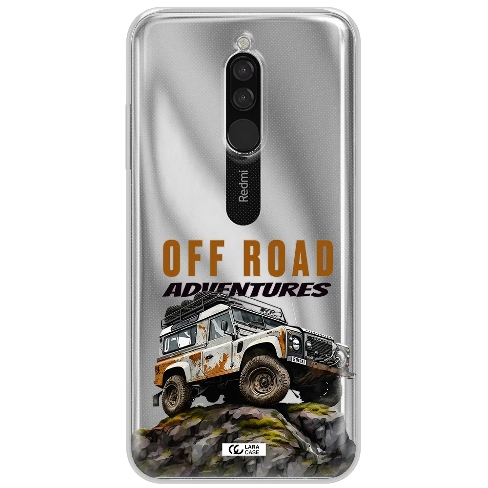 A Car With Rust On Top Xiaomi Redmi 8 Clear Tpu Case