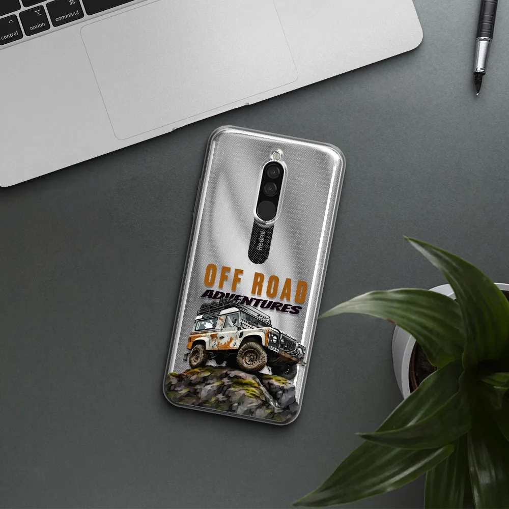 A Car With Rust On Top Xiaomi Redmi 8 Clear Tpu Case