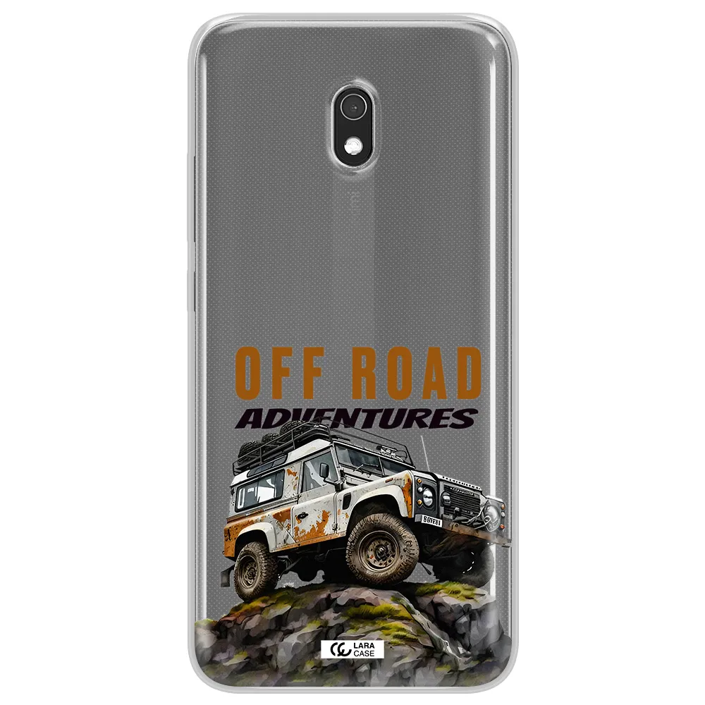 A Car With Rust On Top Xiaomi Redmi 8A Clear Tpu Case