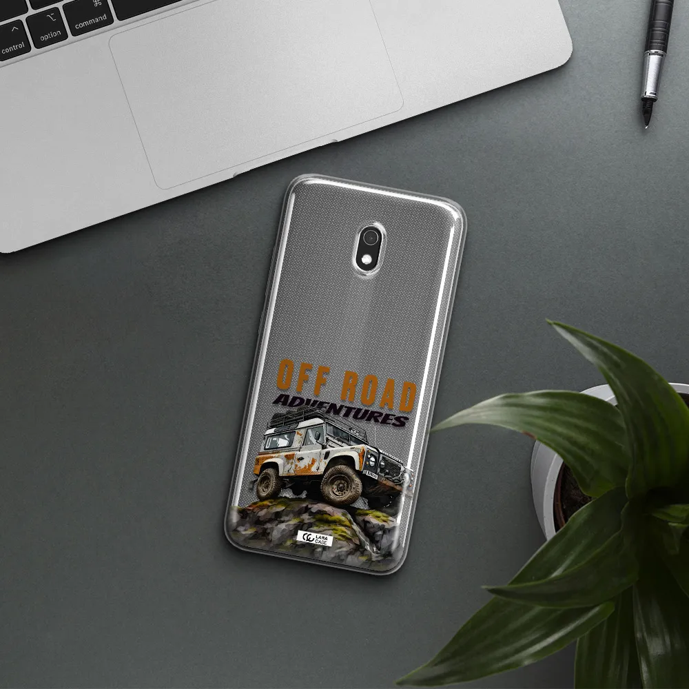 A Car With Rust On Top Xiaomi Redmi 8A Clear Tpu Case