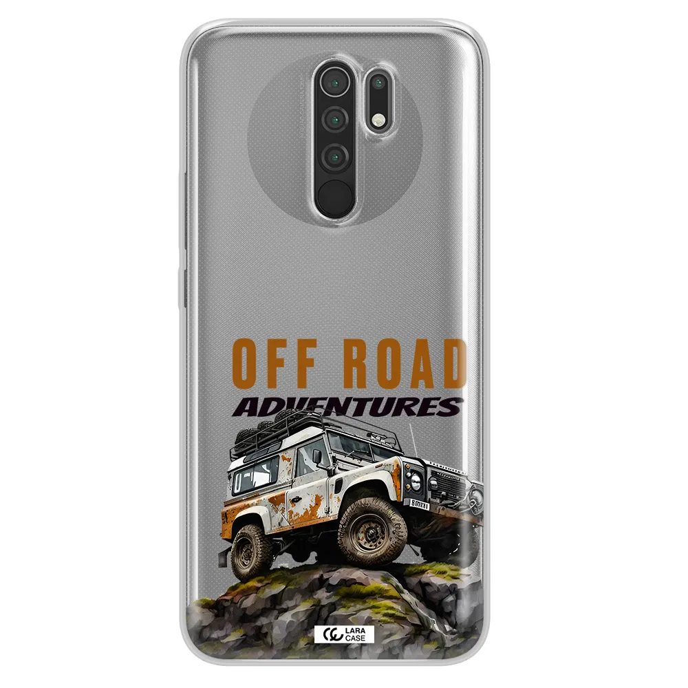 A Car With Rust On Top Xiaomi Redmi 9 Clear Tpu Case