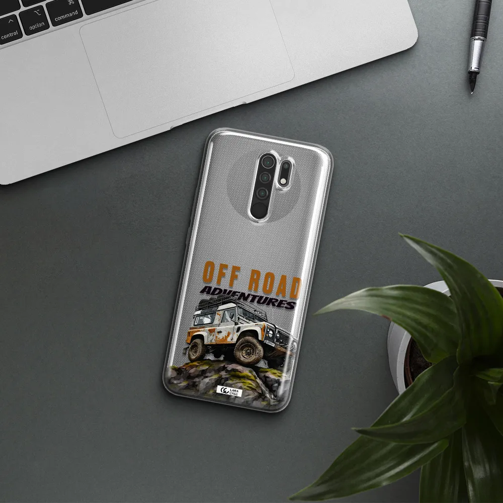 A Car With Rust On Top Xiaomi Redmi 9 Clear Tpu Case