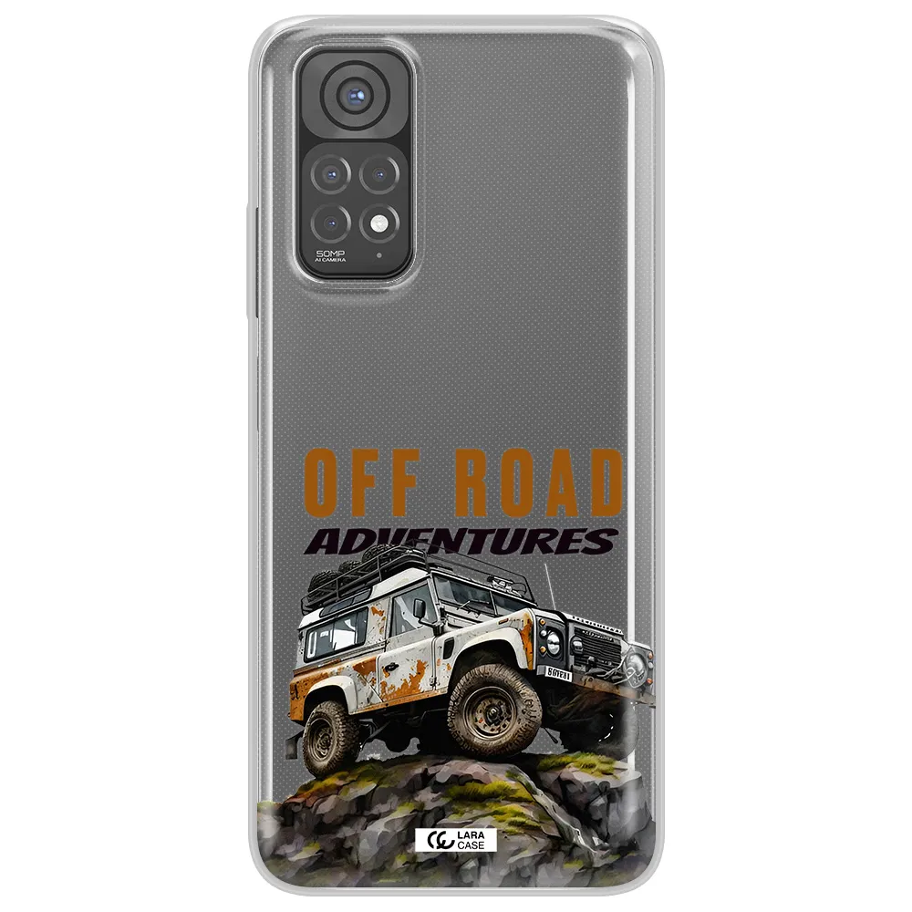A Car With Rust On Top Xiaomi Redmi Note 11 Clear Tpu Case