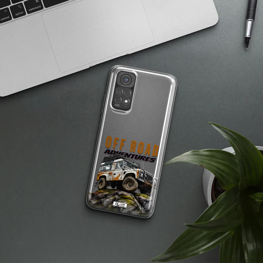 A Car With Rust On Top Xiaomi Redmi Note 11 Clear Tpu Case