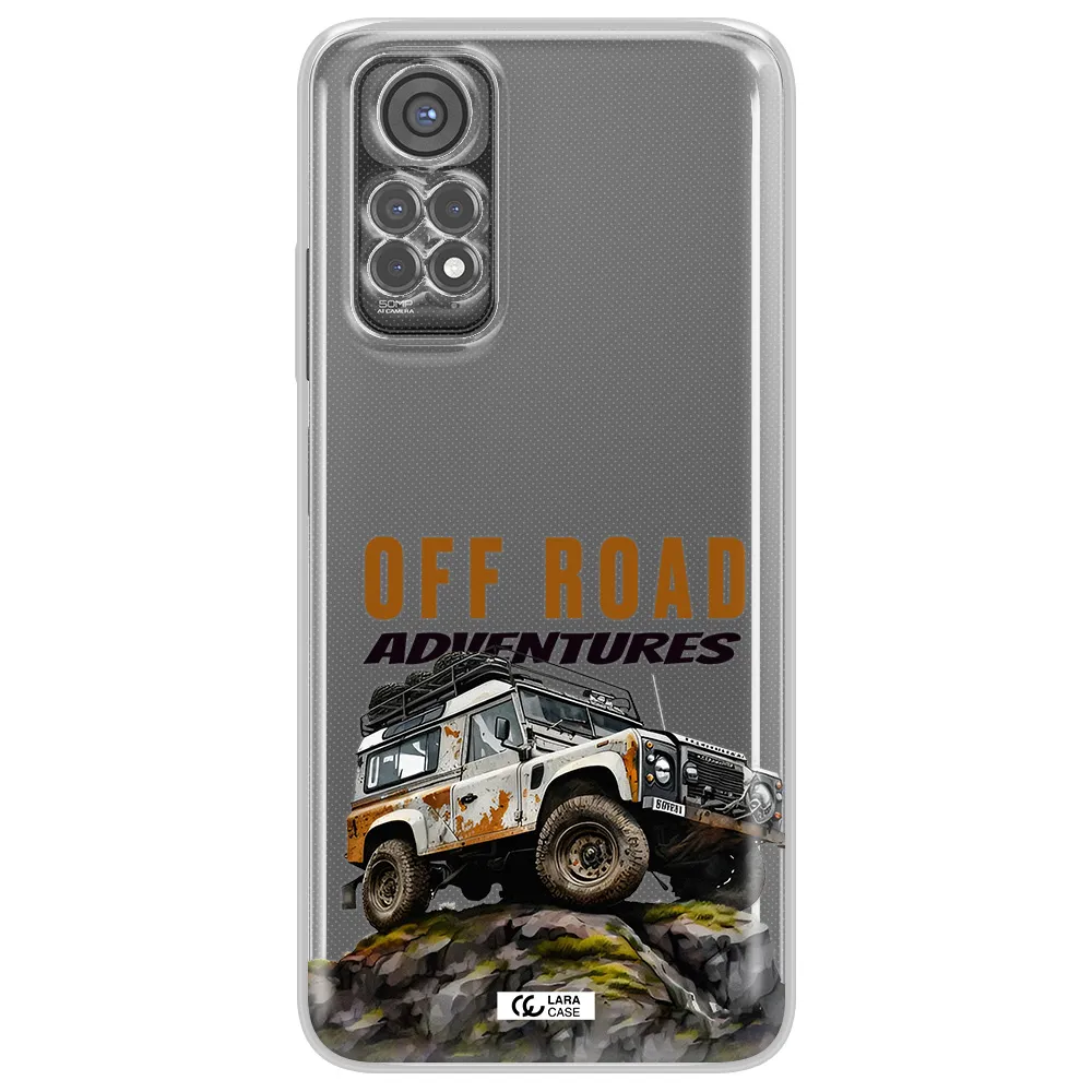 A Car With Rust On Top Xiaomi Redmi Note 11S Clear Tpu Case