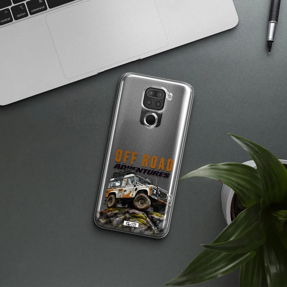 A Car With Rust On Top Xiaomi Redmi Note 9 Clear Tpu Case