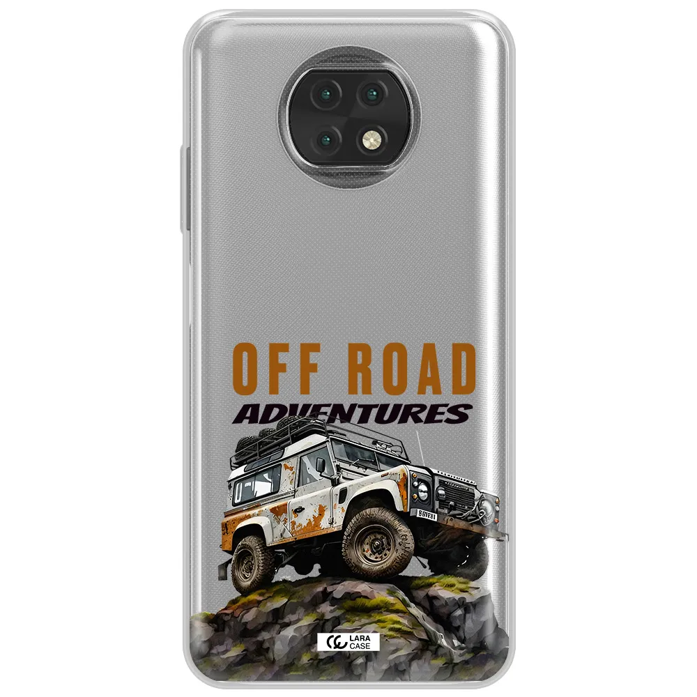 A Car With Rust On Top Xiaomi Redmi Note 9T Clear Tpu Case