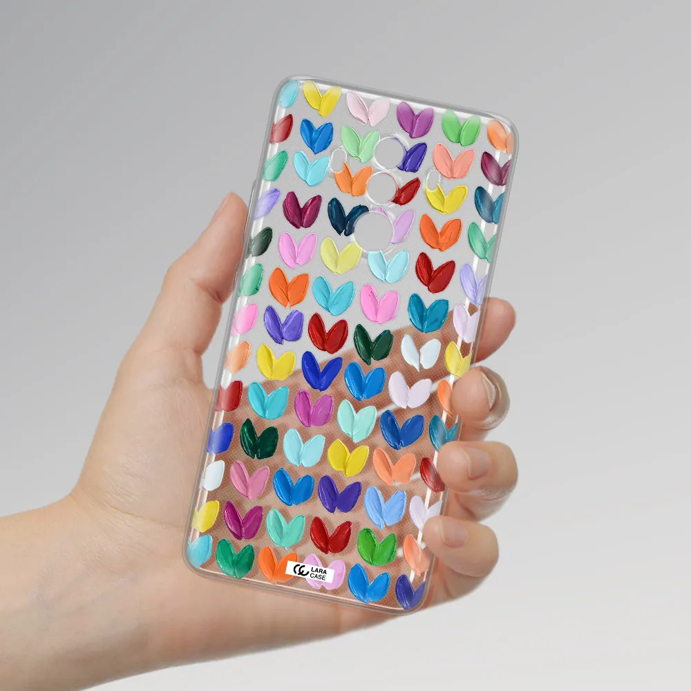 A Close Up Of A Color Palette Huawei Mate 10 Clear Tpu Case