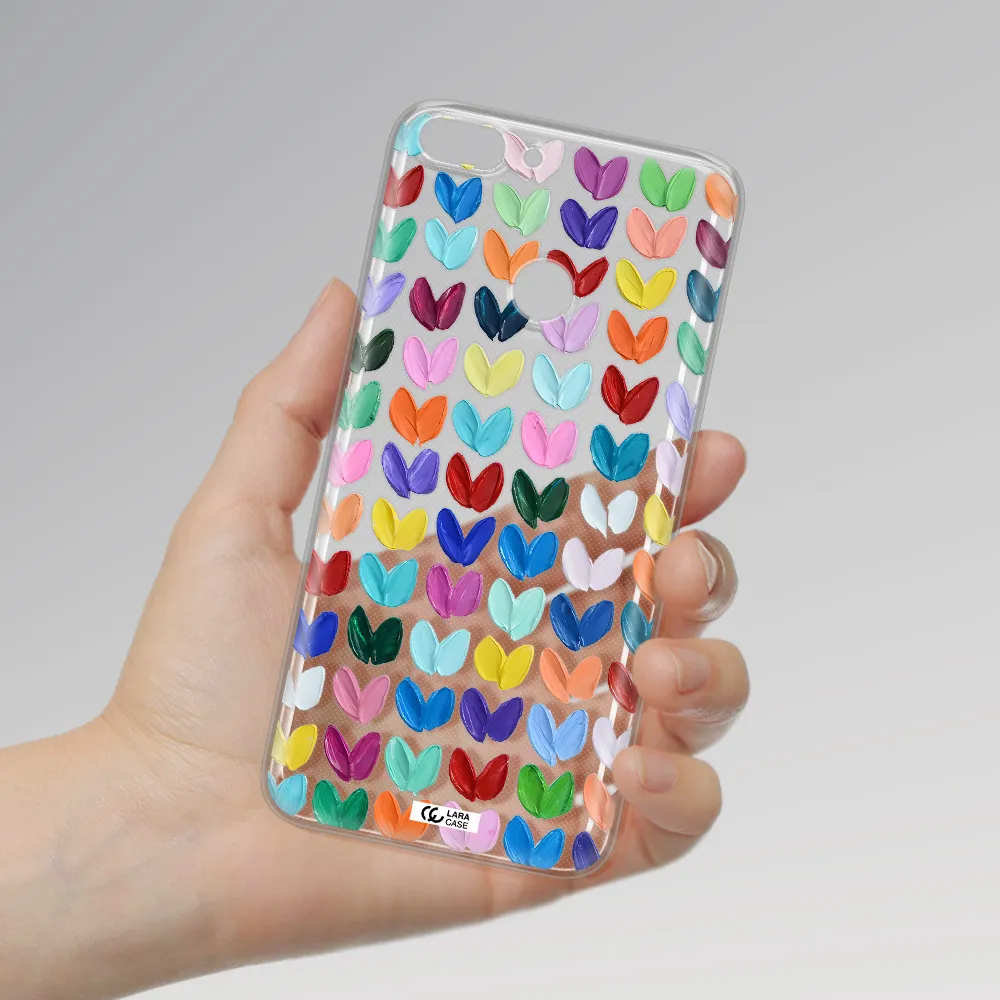 A Close Up Of A Color Palette Huawei P Smart Clear Tpu Case