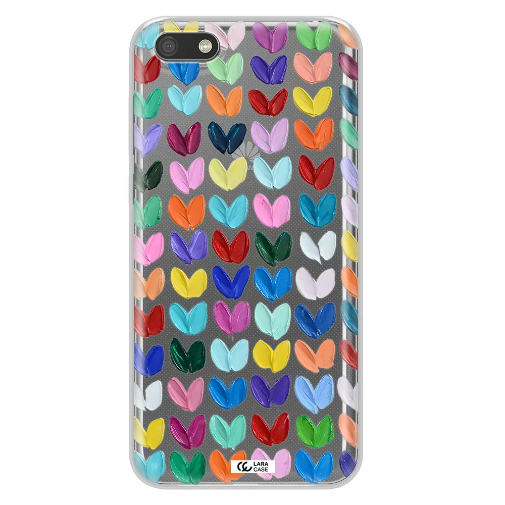 A Close Up Of A Color Palette Huawei Y5 2018 Clear Tpu Case