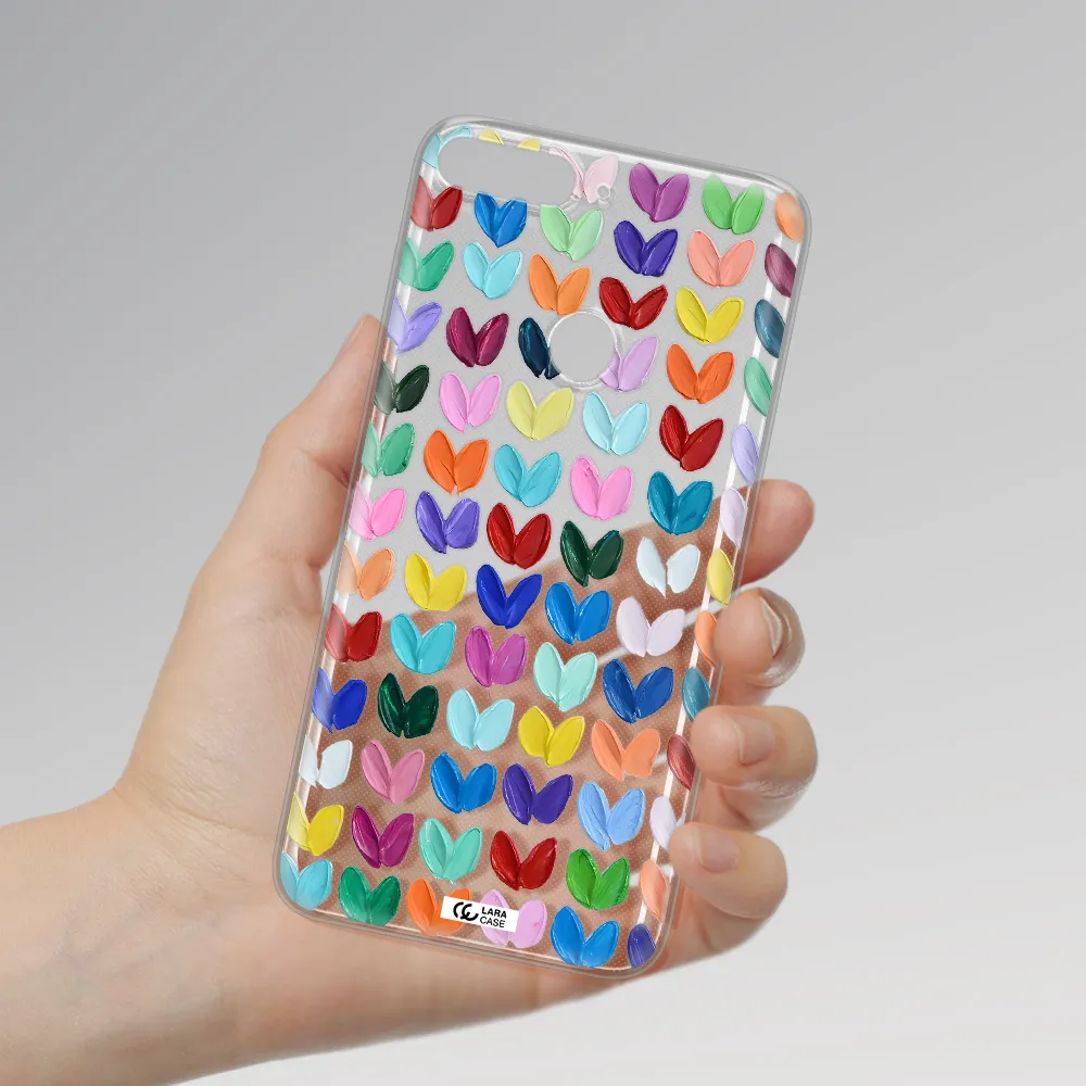 A Close Up Of A Color Palette Huawei Y7 Prime 2018 Clear Tpu Case