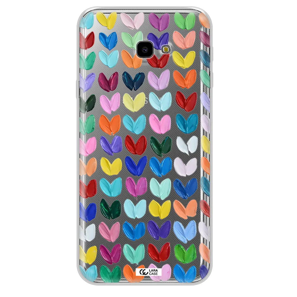 A Close Up Of A Color Palette Samsung J4 Plus Clear Tpu Case