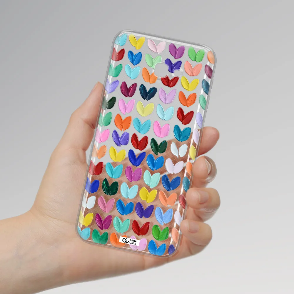 A Close Up Of A Color Palette Samsung J4 Plus Clear Tpu Case