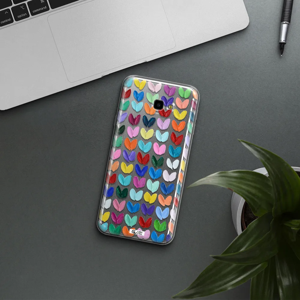 A Close Up Of A Color Palette Samsung J4 Plus Clear Tpu Case