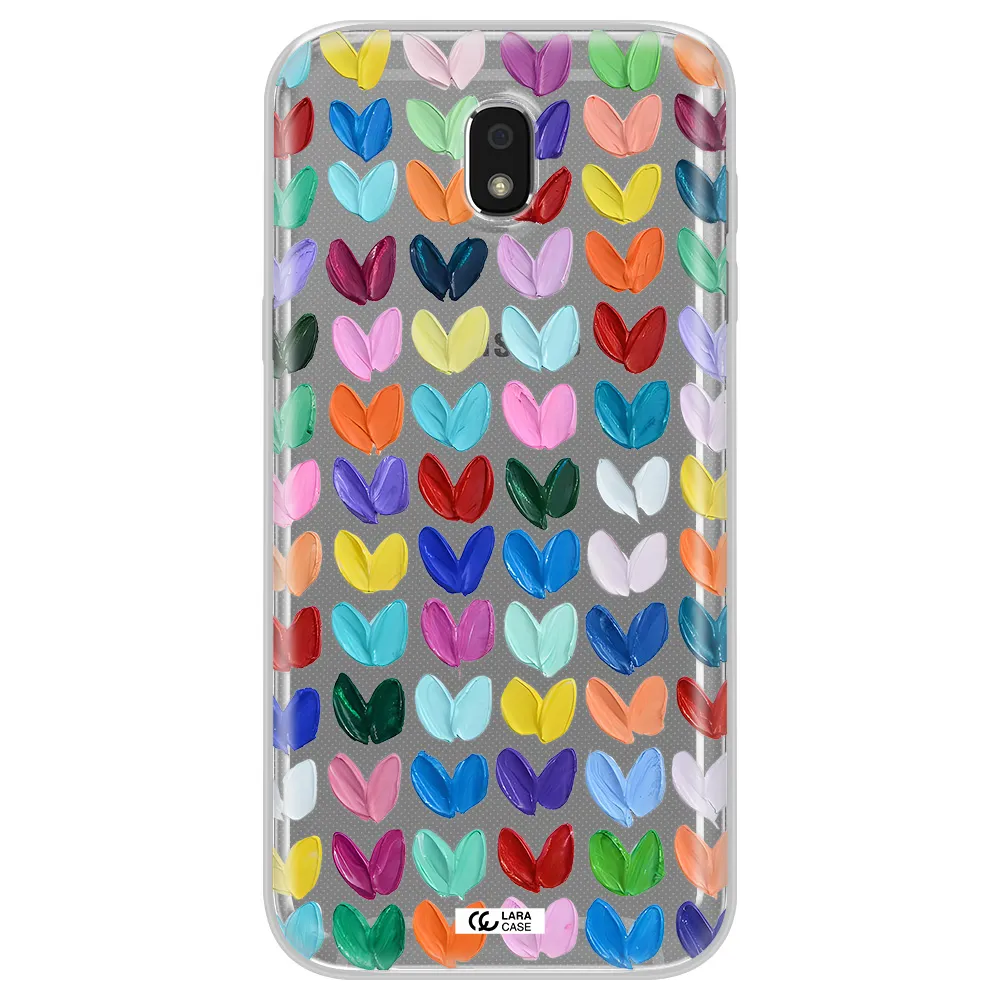 A Close Up Of A Color Palette Samsung J5 2017 Clear Tpu Case