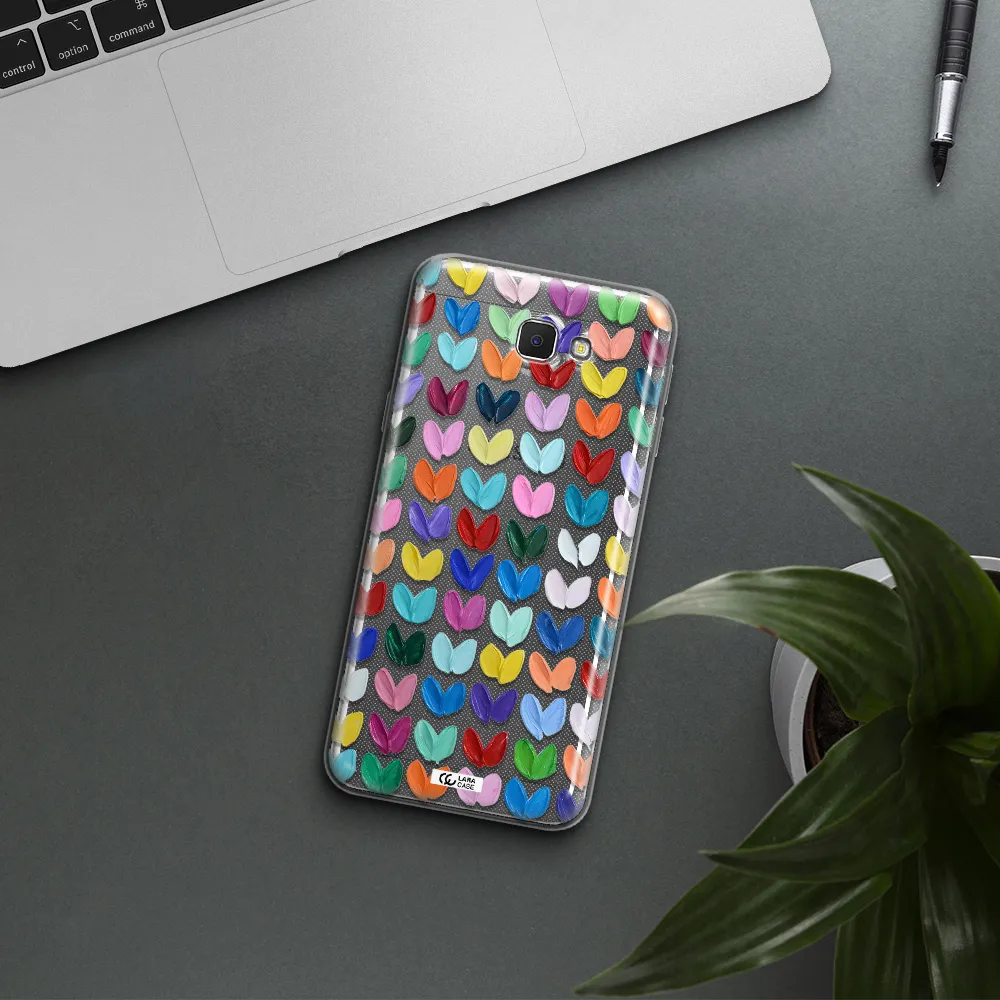 A Close Up Of A Color Palette Samsung J5 Prime Clear Tpu Case