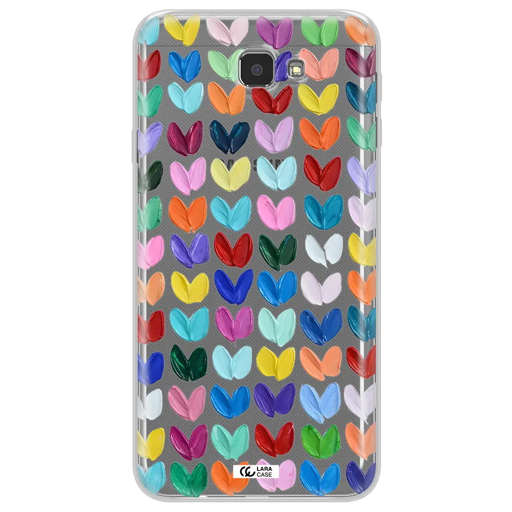 A Close Up Of A Color Palette Samsung J7 Prim Clear Tpu Case