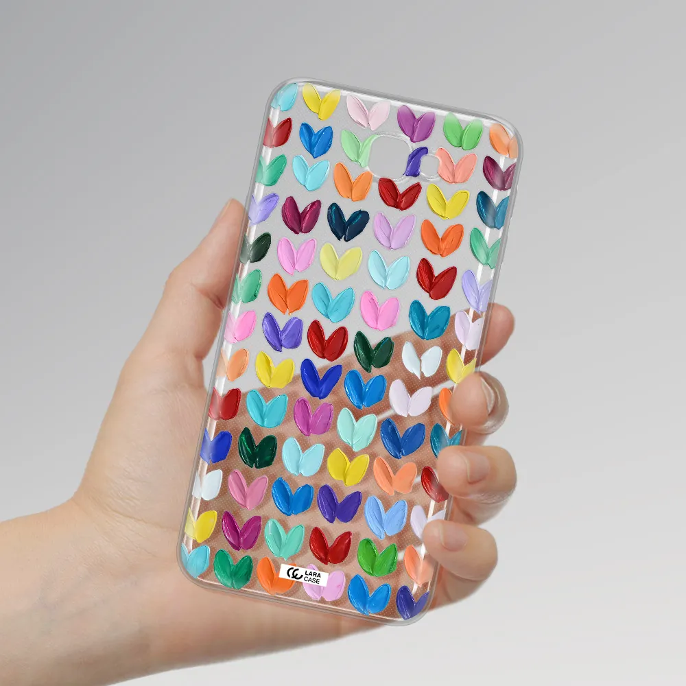 A Close Up Of A Color Palette Samsung J7 Prim Clear Tpu Case