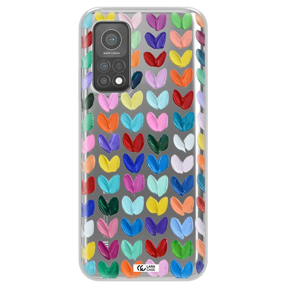 A Close Up Of A Color Palette Xiaomi Mi 10 T Pro Clear Tpu Case
