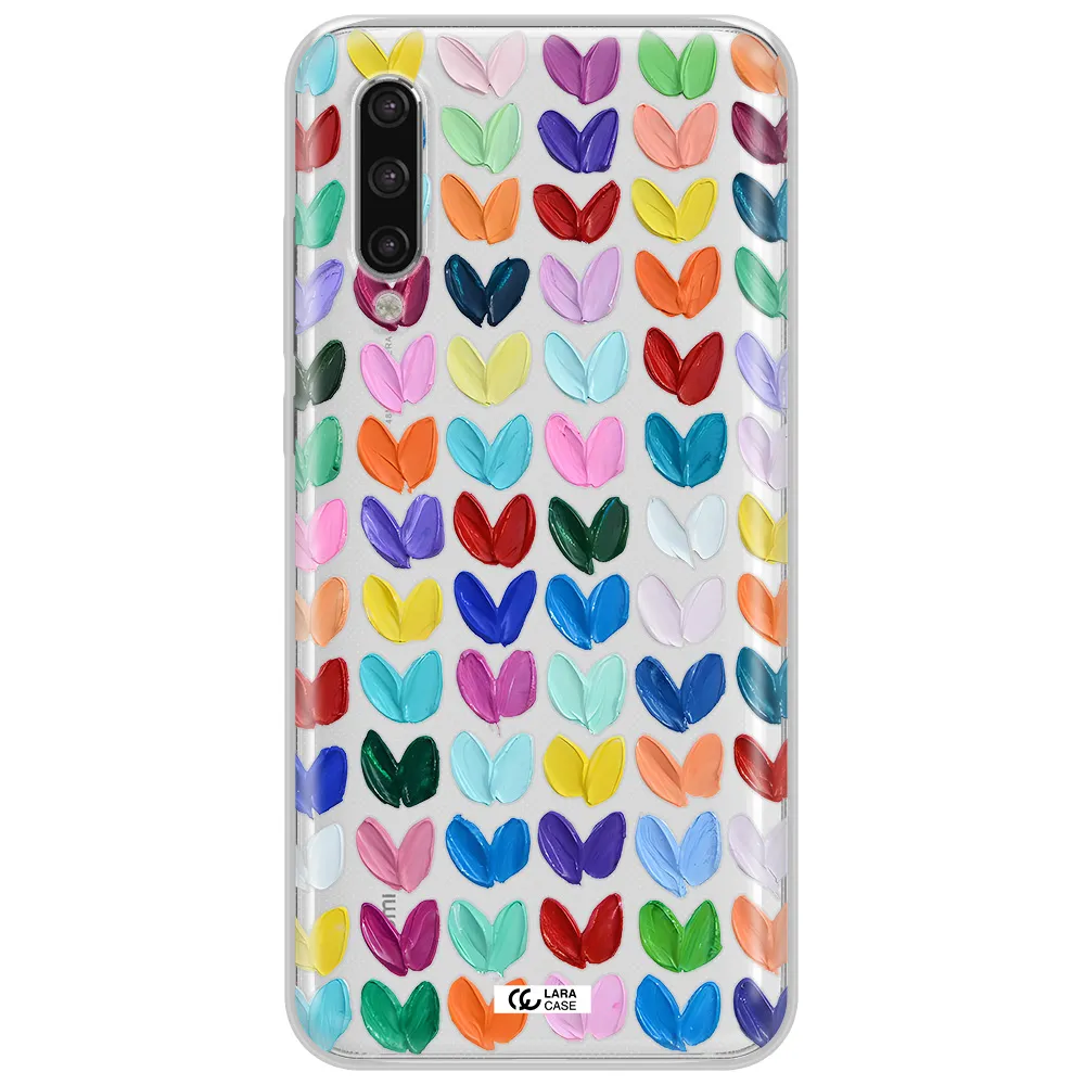 A Close Up Of A Color Palette Xiaomi Mi 9 Lite Clear Tpu Case