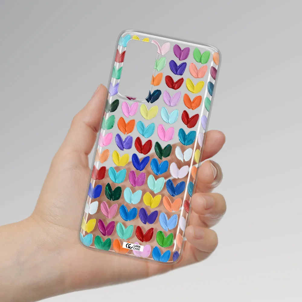 A Close Up Of A Color Palette Xiaomi Note 11 Pro Clear Tpu Case