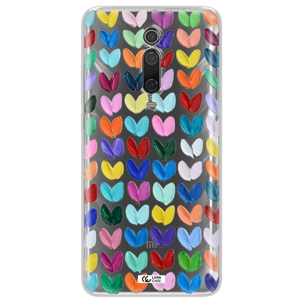A Close Up Of A Color Palette Xiaomi Redmi K20 Clear Tpu Case