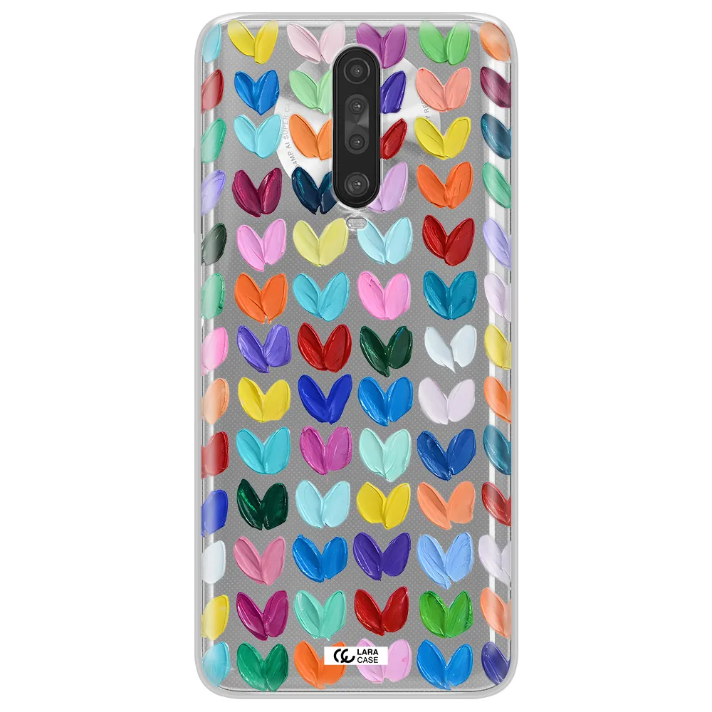 A Close Up Of A Color Palette Xiaomi Redmi K30 Clear Tpu Case