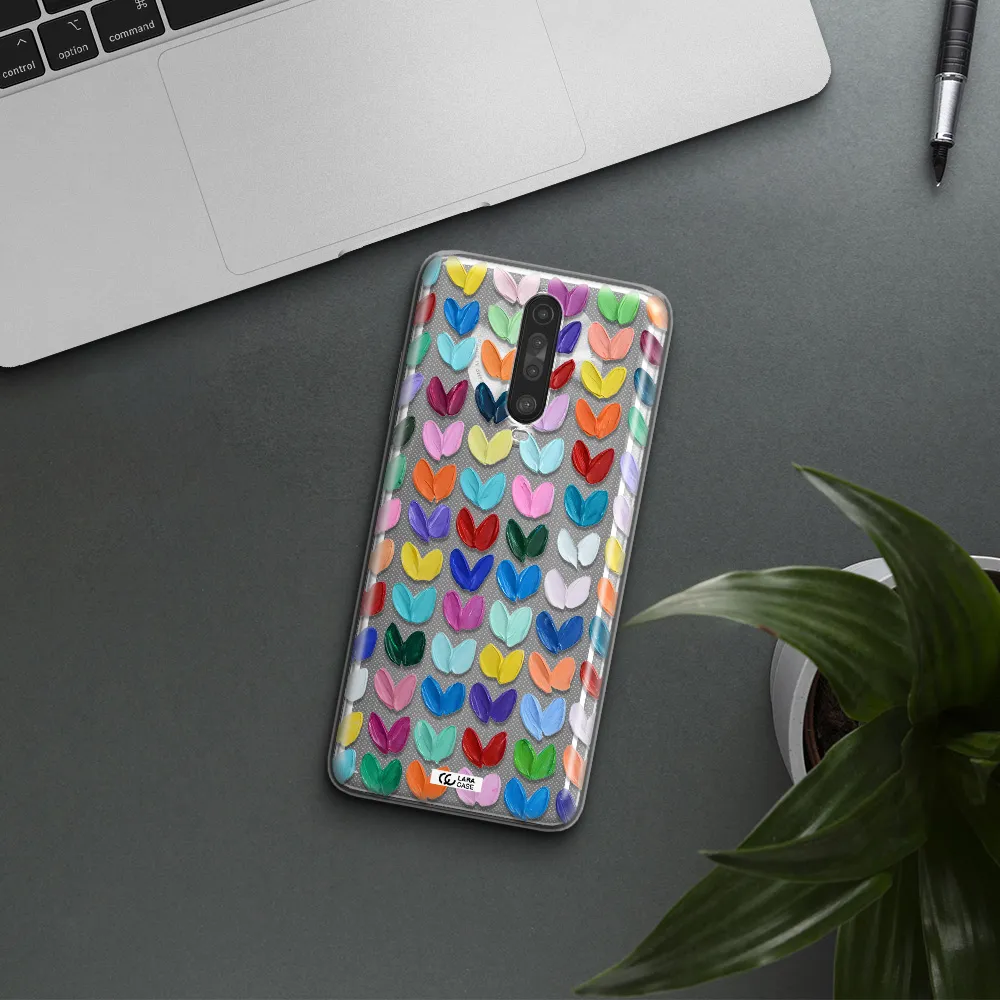 A Close Up Of A Color Palette Xiaomi Redmi K30 Clear Tpu Case