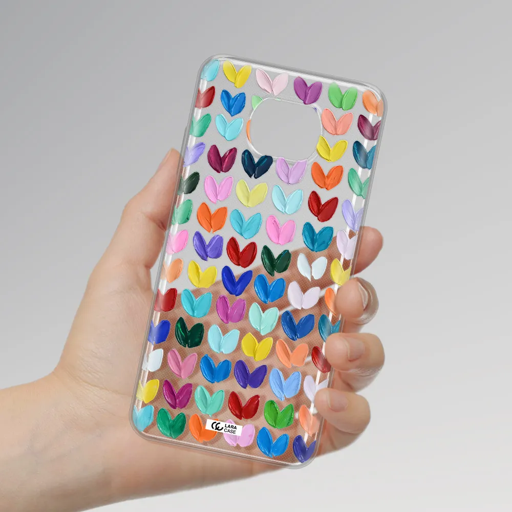 A Close Up Of A Color Palette Xiaomi Redmi Note 9T Clear Tpu Case