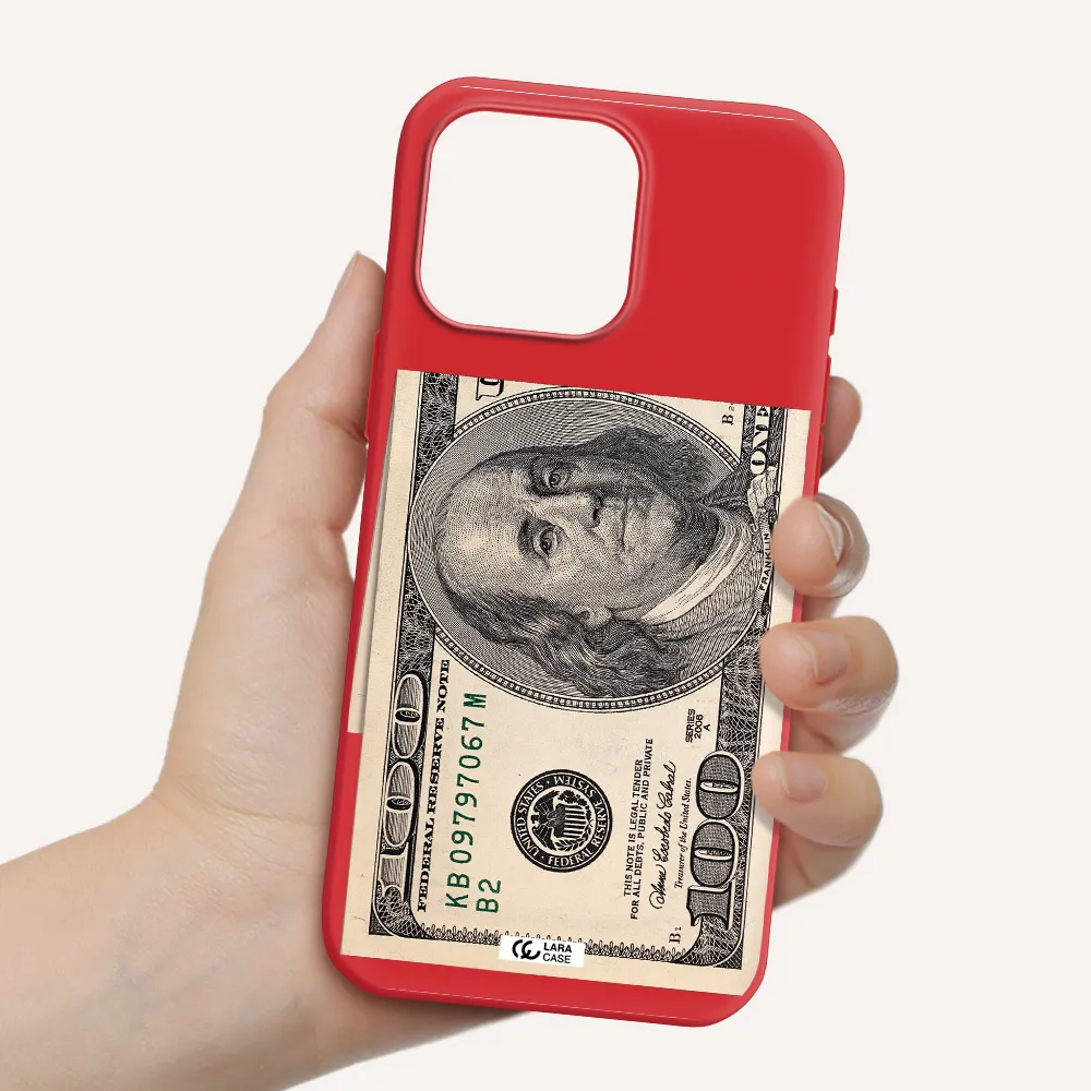 A Close-Up Of A Money Bill Apple Iphone 16 Pro Max Silicone Stone Case