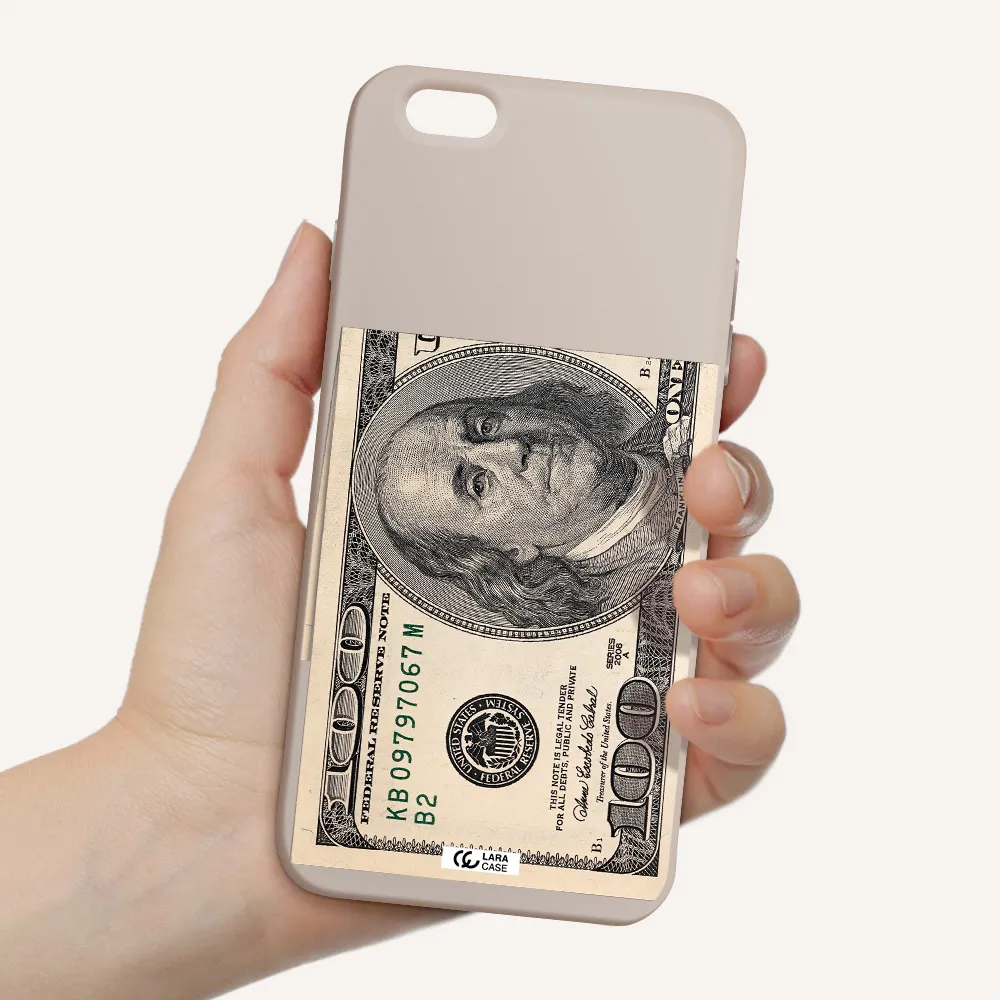 a close-up of a money bill Apple iPhone 6 s plus Silicone Stone Case