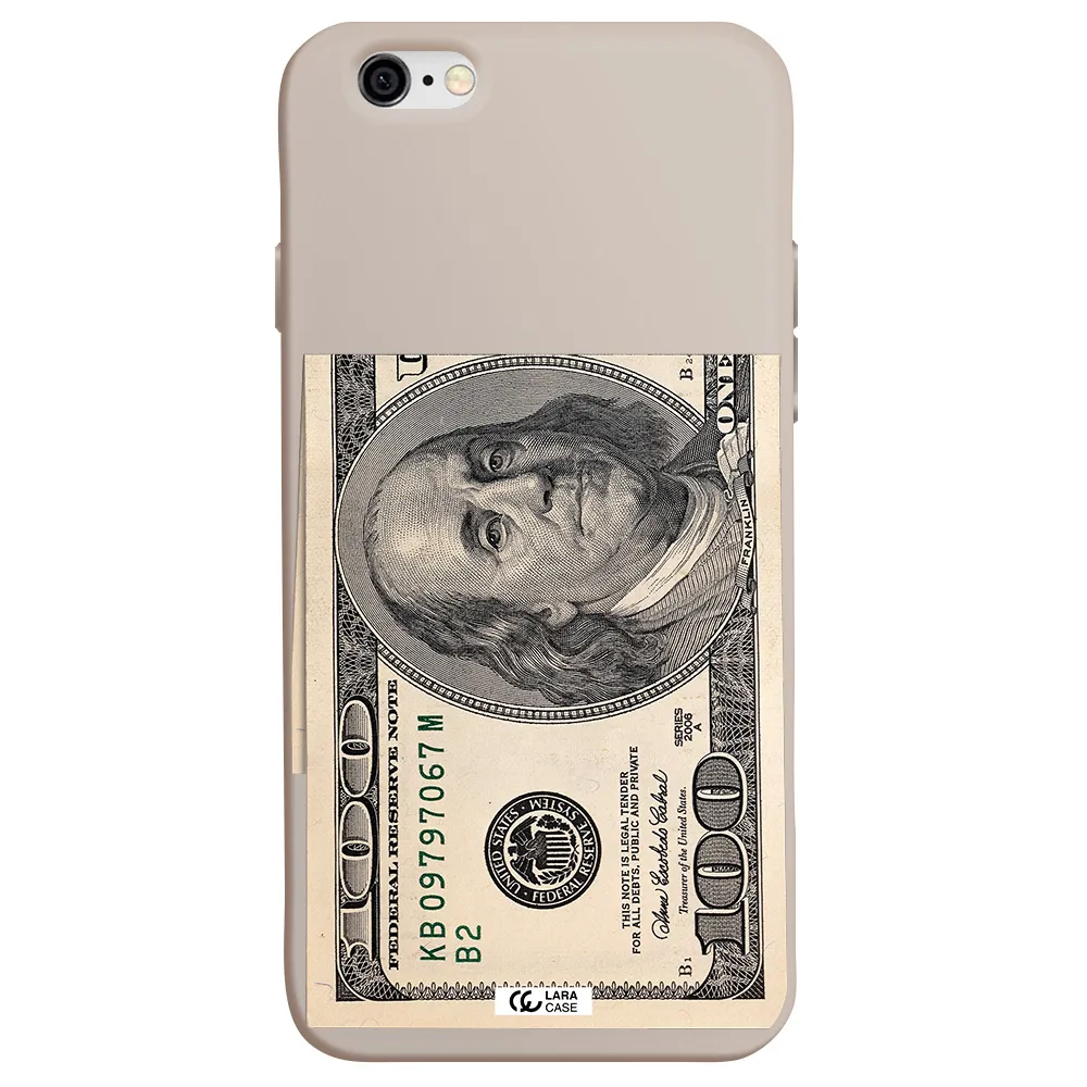 a close-up of a money bill Apple iPhone 6 Silicone Stone Case