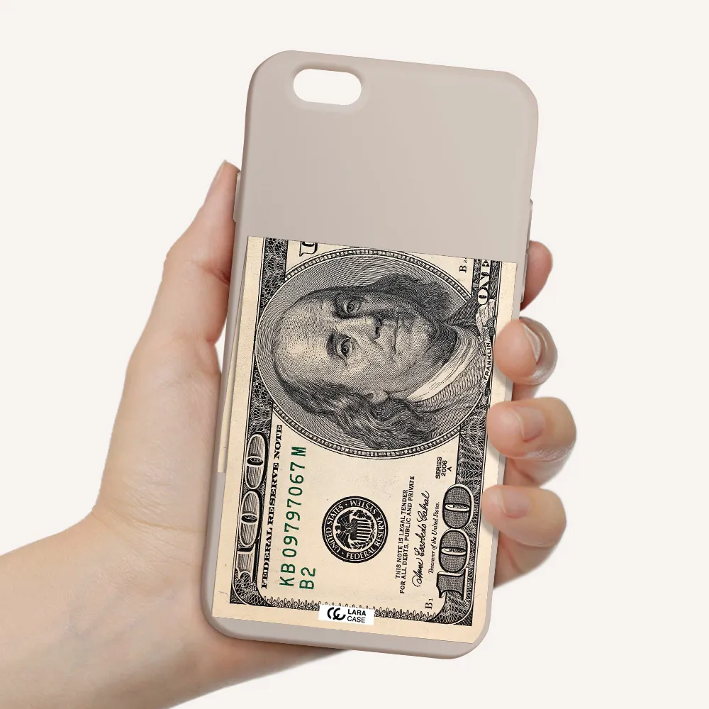 a close-up of a money bill Apple iPhone 6 Silicone Stone Case