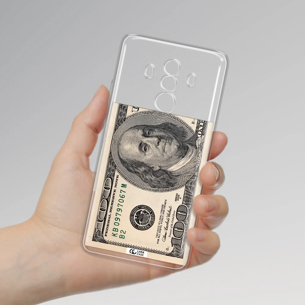 A Close-Up Of A Money Bill Huawei Mate 10 Clear Tpu Case