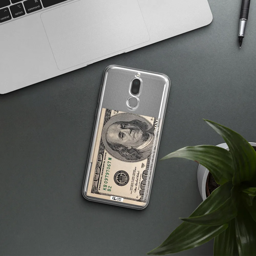 A Close-Up Of A Money Bill Huawei Mate 10 Lite Clear Tpu Case