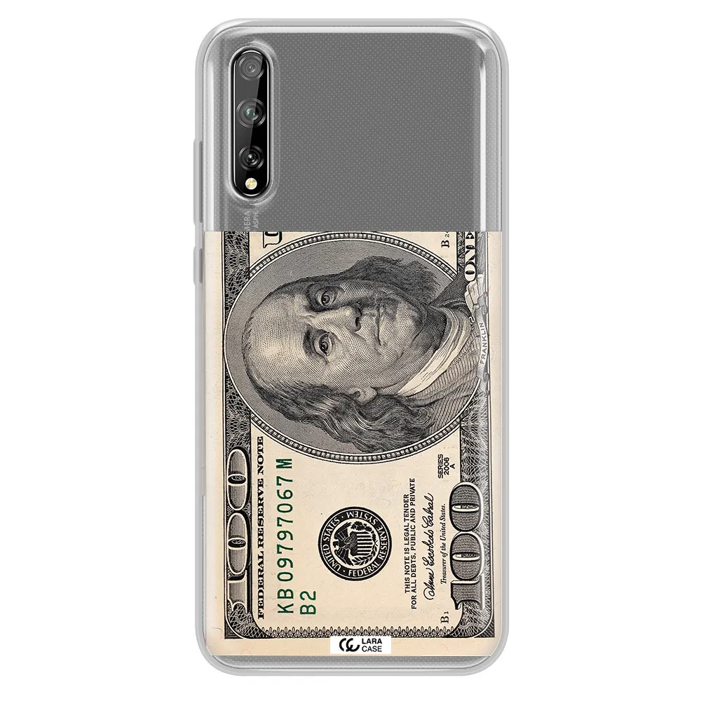 A Close-Up Of A Money Bill Huawei P Smart S Clear Tpu Case