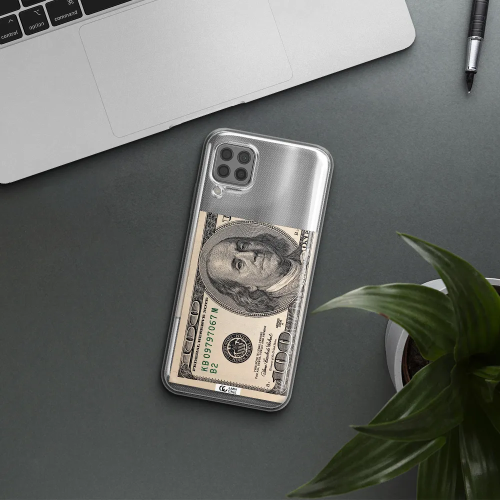 A Close-Up Of A Money Bill Huawei P40 Lite Clear Tpu Case