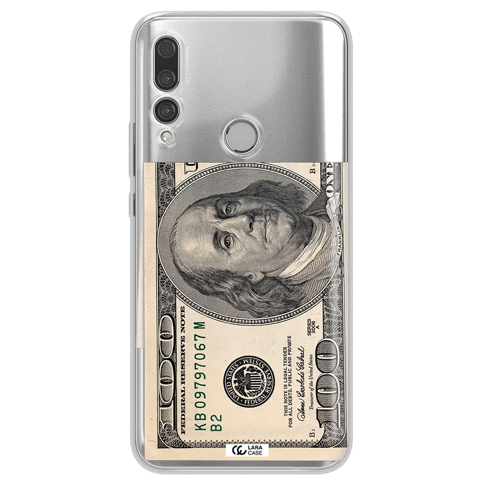 A Close-Up Of A Money Bill Huawei Y9 Prime 2019 Clear Tpu Case
